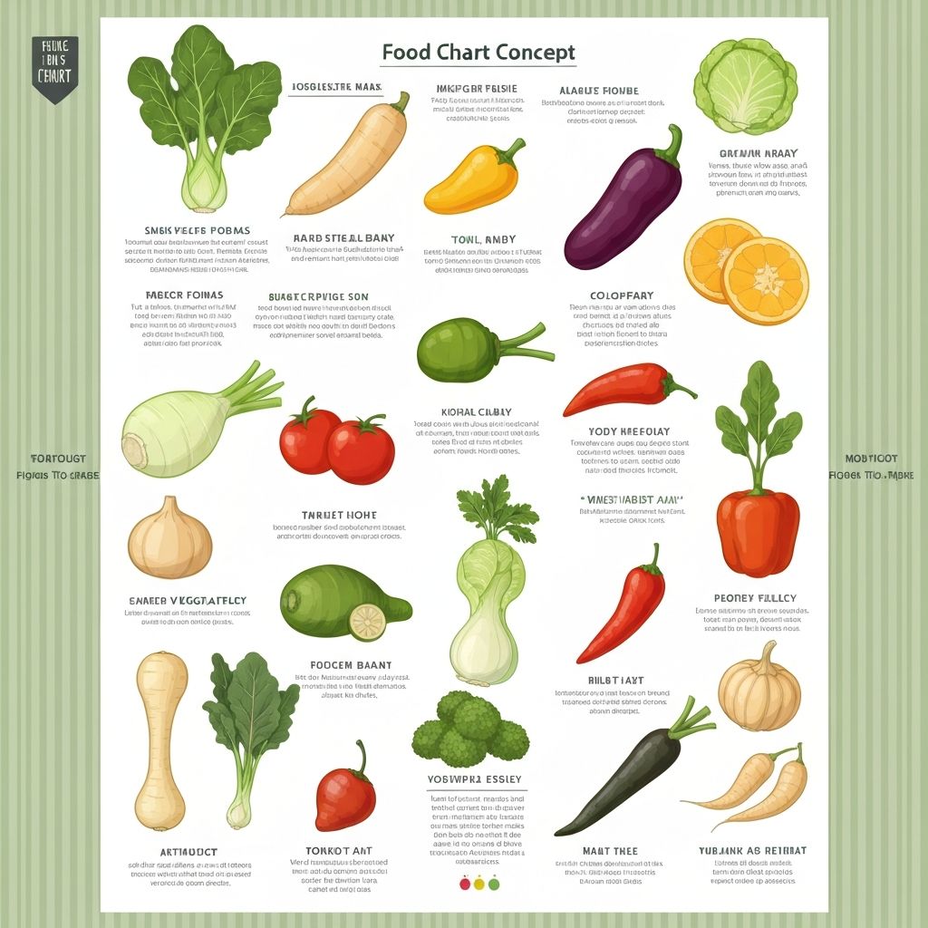 Educational nutrition concept